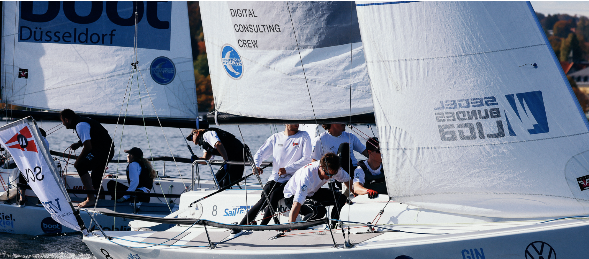 Segel-Club Ville bei der Bundesliga-Regatta