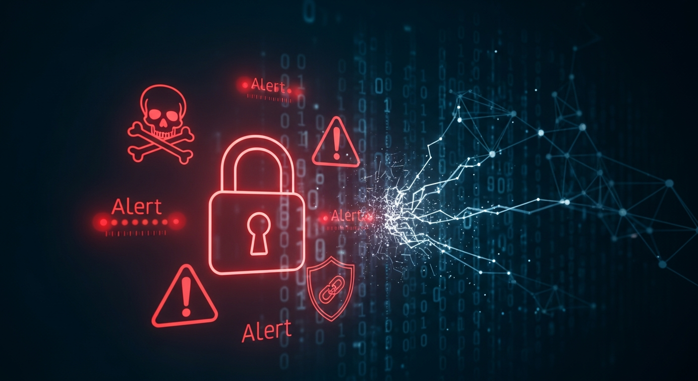 Ransomware und Cyber-Sicherheit - Symbolbild